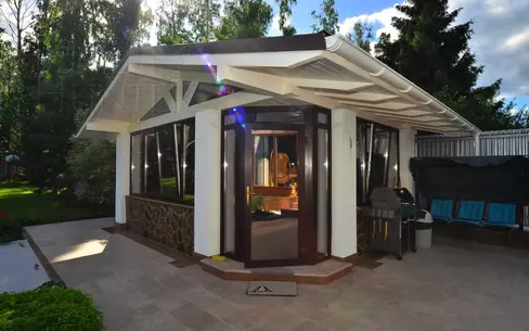 2-этажный коттедж 350 м² с отделкой