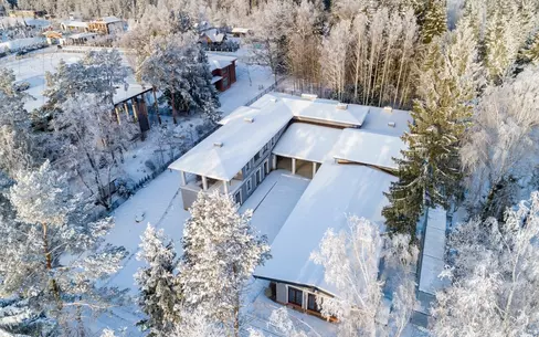 2-этажный коттедж 1 638 м² без отделки