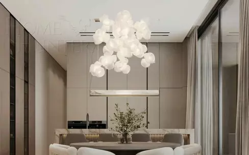 2-этажный коттедж 385 м² с отделкой