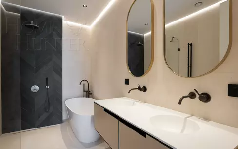 3-КОМН. АПАРТАМЕНТЫ С ОТДЕЛКОЙ 83.6 М² НА 22 ЭТАЖЕ