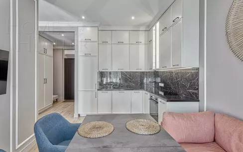 1-КОМН. КВАРТИРА С ОТДЕЛКОЙ 45 М² НА 3 ЭТАЖЕ