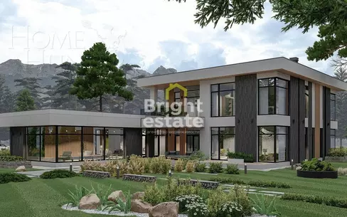 2-этажный коттедж 576.43 м² без отделки