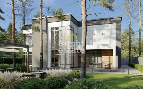 2-этажный коттедж 520 м² без отделки