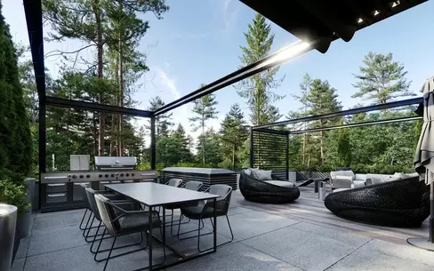 2-этажный коттедж 549 м² без отделки