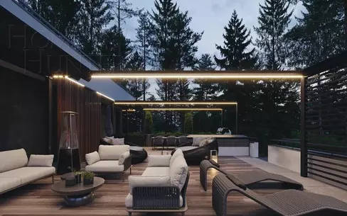 2-этажный коттедж 549 м² без отделки