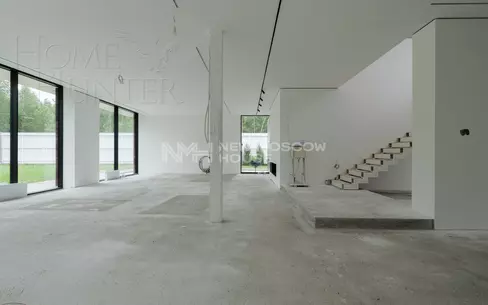 2-этажный коттедж 499 м² без отделки