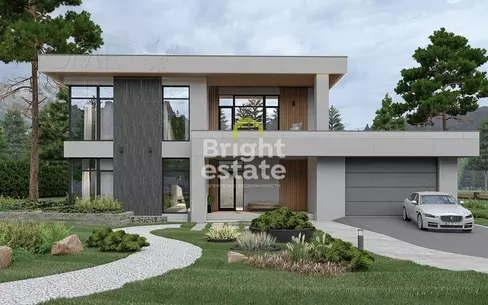 2-этажный коттедж 576.43 м² без отделки