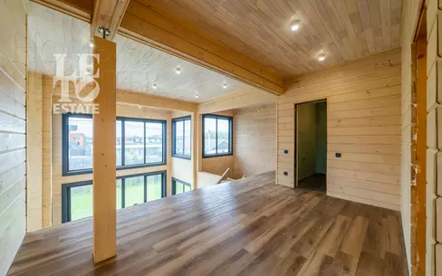 2-этажный коттедж 200 м² без отделки