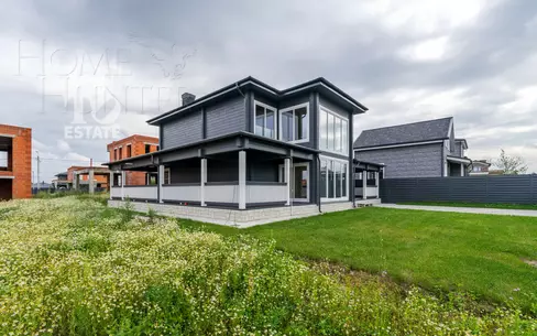 2-этажный коттедж 200 м² без отделки