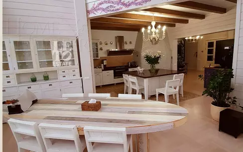 2-этажный коттедж 800 м² с отделкой