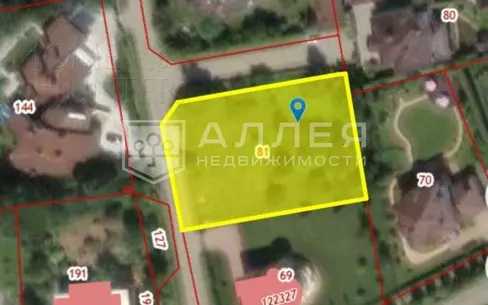 Участок 22.79 сот. в охраняемом поселке