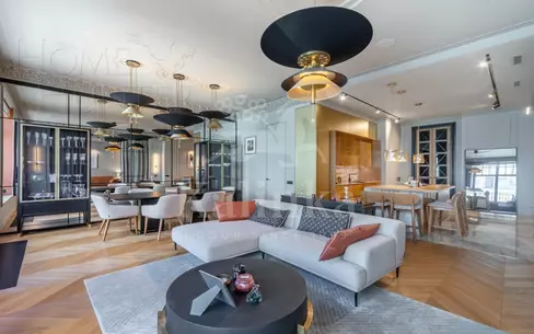 3-КОМН. АПАРТАМЕНТЫ С ОТДЕЛКОЙ 130.1 М² НА 4 ЭТАЖЕ