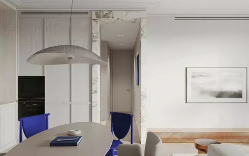 3-КОМН. КВАРТИРА С ОТДЕЛКОЙ 82.2 М² НА 4 ЭТАЖЕ