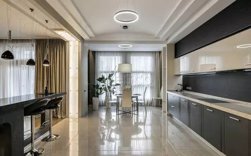 3-КОМН. КВАРТИРА С ОТДЕЛКОЙ 220 М² НА 4 ЭТАЖЕ