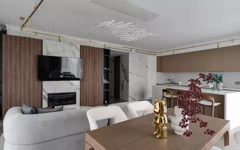 4-КОМН. КВАРТИРА С ОТДЕЛКОЙ 141 М² НА 6 ЭТАЖЕ