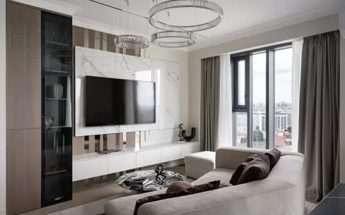 4-КОМН. КВАРТИРА С ОТДЕЛКОЙ 130 М² НА 21 ЭТАЖЕ