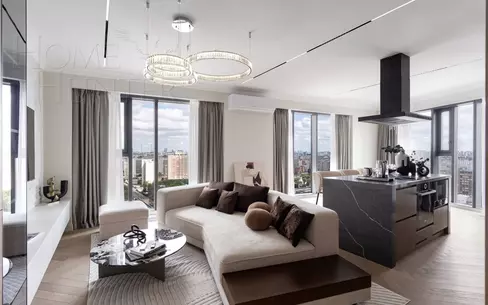 4-КОМН. КВАРТИРА С ОТДЕЛКОЙ 130 М² НА 21 ЭТАЖЕ