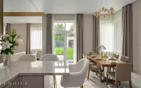 2-этажный коттедж 300 м² с отделкой