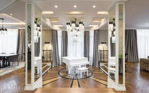 3-этажный коттедж 1 100 м² с отделкой