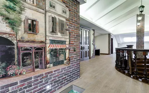 2-этажный коттедж 800 м² с отделкой