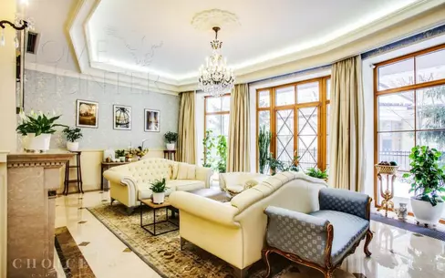 3-этажный коттедж 750 м² с отделкой