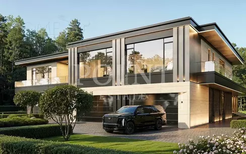 2-этажный коттедж 1 900 м² с отделкой