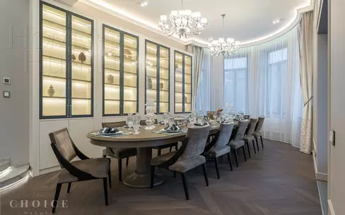 3-этажный коттедж 1 445 м² с отделкой