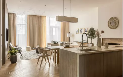 3-этажный таунхаус 277 м² с отделкой