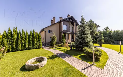 2-этажный коттедж 470 м² с отделкой