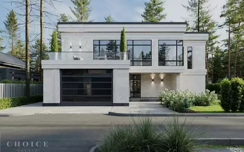 2-этажный коттедж 520 м² с отделкой