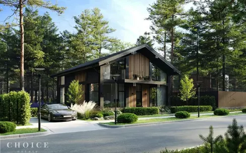 2-этажный коттедж 300 м² без отделки