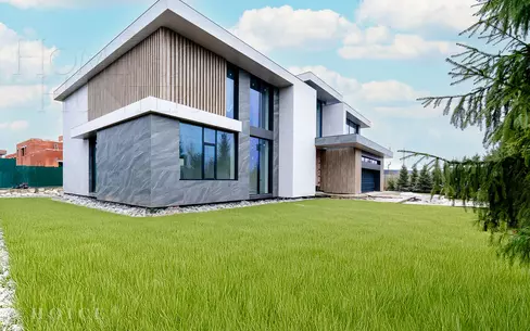 2-этажный коттедж 891 м² без отделки