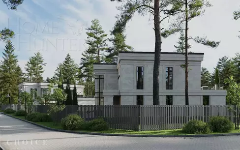 2-этажный коттедж 638 м² без отделки