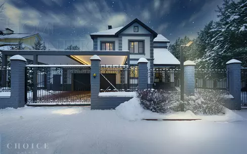 2-этажный коттедж 730 м² с отделкой