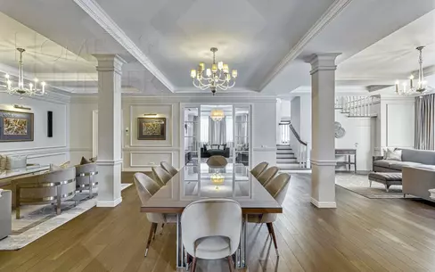 2-этажный коттедж 650 м² с отделкой