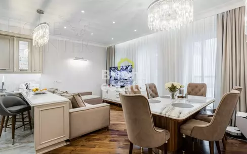 4-КОМН. КВАРТИРА С ОТДЕЛКОЙ 87.9 М² НА 24 ЭТАЖЕ