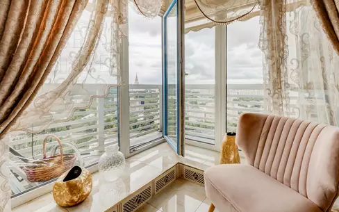 2-КОМН. КВАРТИРА С ОТДЕЛКОЙ 109.5 М² НА 29 ЭТАЖЕ
