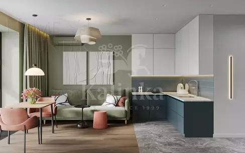 2-КОМН. КВАРТИРА С ОТДЕЛКОЙ 41 М² НА 3 ЭТАЖЕ