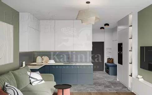 2-КОМН. КВАРТИРА С ОТДЕЛКОЙ 41 М² НА 3 ЭТАЖЕ