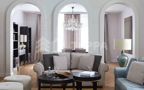 3-этажный коттедж 500 м² с отделкой