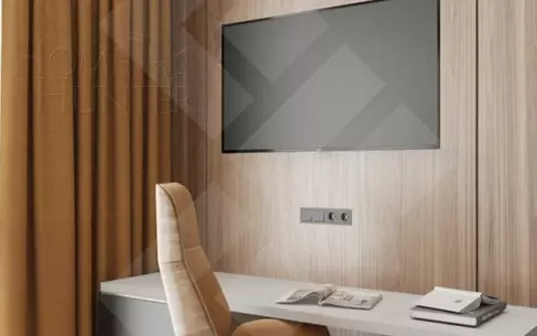 1-КОМН. АПАРТАМЕНТЫ С ОТДЕЛКОЙ 35.7 М² НА 5 ЭТАЖЕ