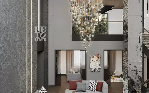 3-этажный коттедж 770 м² без отделки