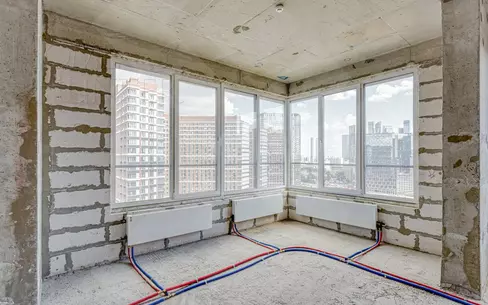 4-КОМН. КВАРТИРА БЕЗ ОТДЕЛКИ 106 М² НА 17 ЭТАЖЕ