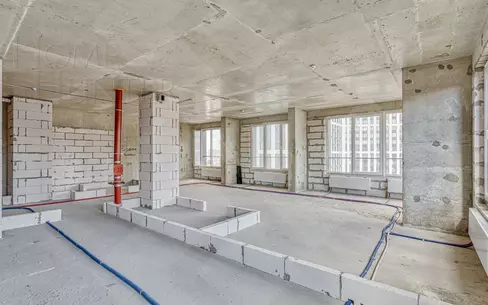 4-КОМН. КВАРТИРА БЕЗ ОТДЕЛКИ 106 М² НА 17 ЭТАЖЕ