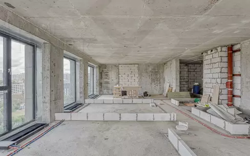 4-КОМН. КВАРТИРА БЕЗ ОТДЕЛКИ 113 М² НА 15 ЭТАЖЕ