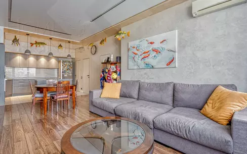 3-КОМН. КВАРТИРА С ОТДЕЛКОЙ 102.6 М² НА 23 ЭТАЖЕ