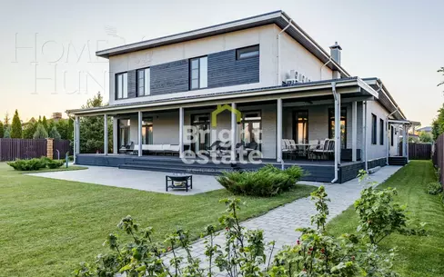 2-этажный коттедж 500 м² с отделкой