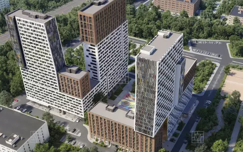1-КОМН. КВАРТИРА БЕЗ ОТДЕЛКИ 37 М² НА 27 ЭТАЖЕ