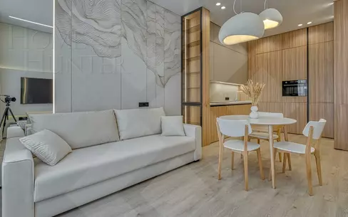 1-КОМН. КВАРТИРА С ОТДЕЛКОЙ 45.8 М² НА 9 ЭТАЖЕ