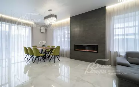 2-этажный коттедж 220 м² с отделкой